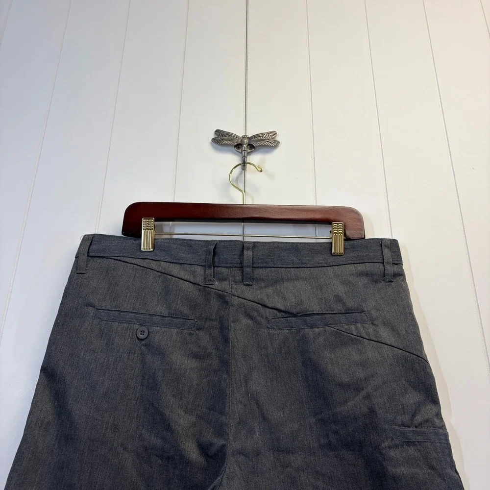 Burnside Skater Streetwear Shorts Men Size 36 Summer Travel Business Casual